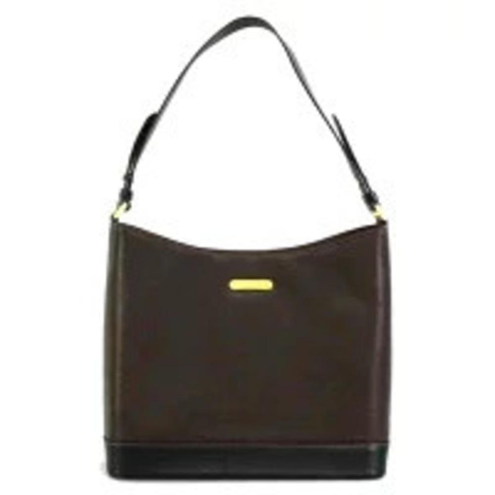 BURBERRY Leather Hobo Bag YM CF